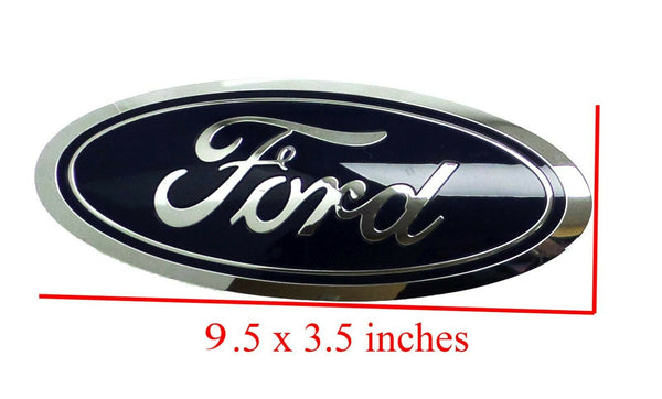 JT4B8B262AA Blue Oval Front Grille Emblem 9.5 x 3.5 inches 2015-2020 Ford Edge