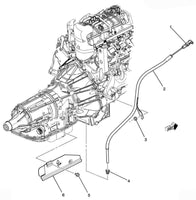 Transmission Fluid Level Indicator Dipstick Escalade Avalanche Silverado Sierra