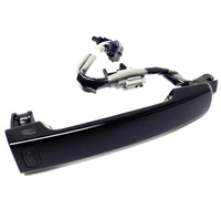 Front Exterior Black Door Handle with Passive Entry Sensor for Nissan Altima