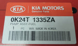 1995 Kia Sephia 1.8L L4 New Original Fuel Pump Hanger Assembly OK24T1335ZA