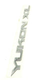 Yukon XL Chrome Name Plate Letter 3D Rear Trunk 2015-2021 GMC Yukon XL