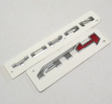 Chrome Rear Tailgate & Door Emblems 3D Badge 2021-2023 GMC Yukon Yukon XL