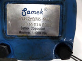 25VQ17AS-19621L New Samek Hydraulic Pump Model 14-10A0047 Left Rotation 14 Tooth