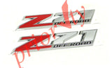 84126998 OEM Front Door z71 Off Road Emblems Chevrolet Colorado Silverado Sierra
