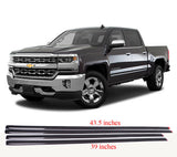 OEM Tungsten Side Door Lower Molding Suburban Sierra Silverado Crew Cab