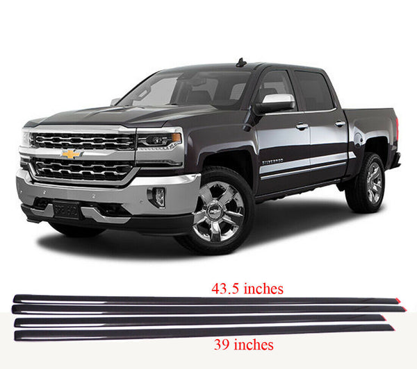 OEM Tungsten Side Door Lower Molding Suburban Sierra Silverado Crew Cab