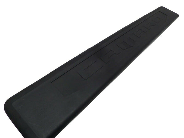 Plain Front Side Door Sill Trim Set Black with Camaro Letters Stamp 2015 Camaro