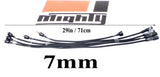 Mighty 7mm Ignition Spark Plug Wire Set L4 fits Ford Datsun Mazda Plymouth