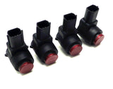 4 Parking Assist Bumper Sensor Red Tip Escalade Silverado Sierra Tahoe Yukon