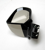 Right Side Mirror Empire Beige Met Blind Sensor Puddle Sign Suburban Tahoe Yukon