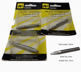 5 pcs 18-241 Pointed end Carbide Burr 50mm Length Pointed End 17mm Shank Dia 6mm