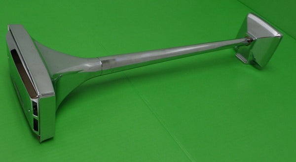 Chrome Roof Mount Low Tone Air Horn with Base Mount Peterbilt Kenworth Mack Ford