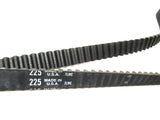Gates Power Grip Timing Belt - T225 MFI Turbocharged for 1992-93 Audi S5 S6 2.2L