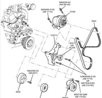 New Alternator Replacement for 1992-2005 Ford Ranger F150 V6 2.5L 3.0L 4.0L 4.2L