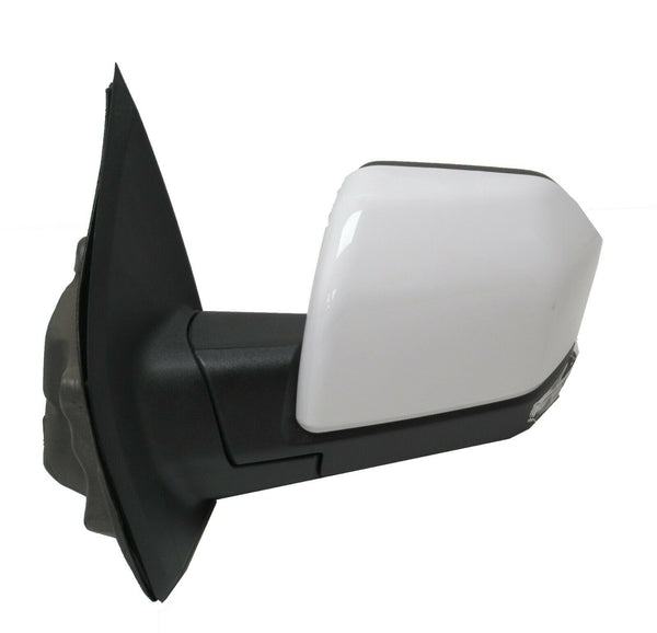 Driver Side Power Folding Led Signal Puddle White Oxford 15-19 Ford F150 Pickup