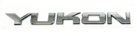 New Yukon Emblem 3D Latter Name Plate Decal Self Stick 2020-2021 GMC Yukon