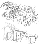 Power Window Motor and Regulator Assembly for 2000-05 Buick LA Sabre 1AMWR82134