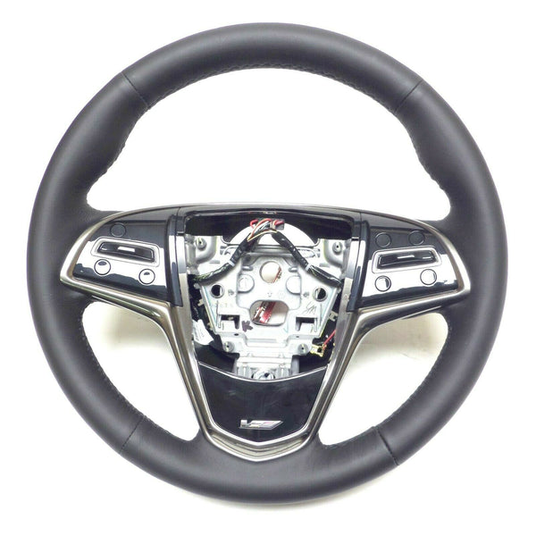 2016 to 2019 Cadillac ATS Sport V VS Steering Wheel Black Ebony High Performance