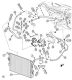 15897864 New AC Condenser Assembly 2004-2007 Saturn Vue