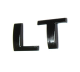 3D Emblem LT Black 2020 Chevrolet Camaro Cruze Colorado Silverado Tahoe Traverse