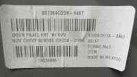 84034986 Front Right Passenger Side Door Panel Coca Dune Suburban Tahoe Yukon