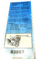Dayco 93867 Serpentine Belt and Automatic Tensioner Removal Tool