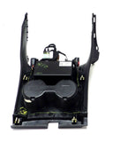 84127544 Floor Center Console Cup Holder Black Leather 2016 Suburban Tahoe Yukon