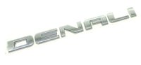 Denali Chrome Name Plate Letter 3D Rear Trunk 2015-2021 GMC Yukon Canyon Sierra