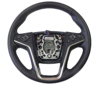 Leather Steering Wheel Black Ebony w/Collision Remote Sensor 2014 Buick LaCrosse