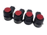 4 Parking Assist Bumper Sensor Red Tip Escalade Silverado Sierra Tahoe Yukon