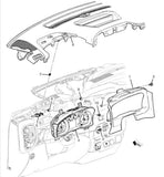 84925730 OEM Main Brain Instrument Cluster MPH for 2021-2022 GMC Sierra 1500