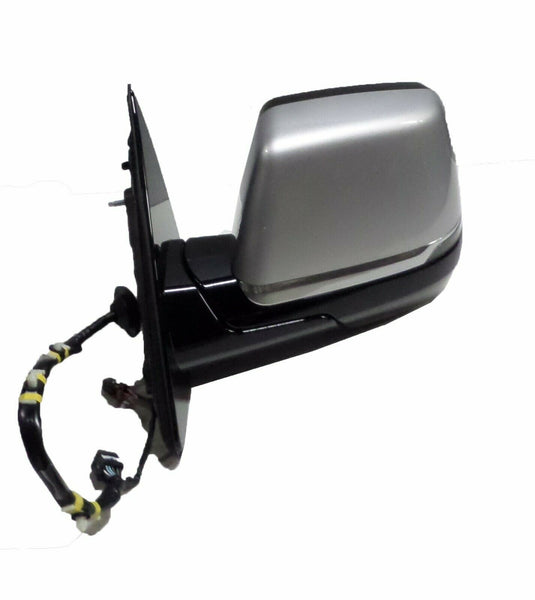84354191 Driver Side Mirror Silver Ice Camera Puddle 2016-2020 Cadillac Escalade