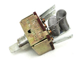 3.159.722 New NOS Indak Rotary Heather Blower Switch 12 Volts 3 Speed 5 Leads