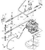 970978930 Isuzu Automatic Transmission 1990-1993 Geo Storm Isuzu Impulse 1.6L