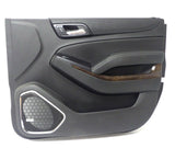 2017-2019 Chevrolet Suburban Passenger Side Door Panel Jet Black 84192438