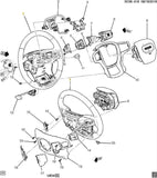 85597657 Steering Wheel Hands Free Lane Radar Lane Active Safety 2023 GMC YUKON