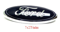 CL34402A16CA Blue Oval Rear Tailgate Emblem 7x2.75 inches 2016-2019 Ford Explore