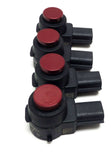 4 Parking Assist Bumper Sensor Red Tip Escalade Silverado Sierra Tahoe Yukon