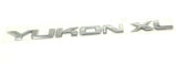 Yukon XL Chrome Name Plate Letter 3D Rear Trunk 2015-2021 GMC Yukon XL