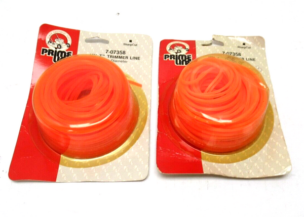 2x Trimmer Line .095 Diameter Sharp Cut Prime Line Heavy Duty Commercial7-07356