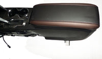 2010-2015 GMC Terrain New OEM Floor Console Complete Brown Cocoa Red Stiches