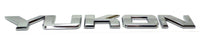New Yukon Emblem 3D Latter Name Plate Decal Self Stick 2020-2021 GMC Yukon