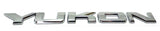 New Yukon Emblem 3D Latter Name Plate Decal Self Stick 2020-2021 GMC Yukon