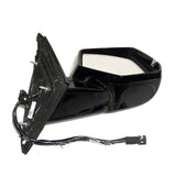 23200109 Cadillac Escalade Mirror Passenger Side Satin Steel Side Alert Sensor