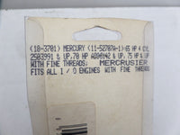 Prime Line 18-3701 Propeller Nut and Tab for Mercury 65Hp 4Cyl. Mercrusier 75 Hp