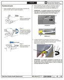 23441762 Door Handle Chrome Old Blue Eyes Metallic 2014 Cruze Malibu LaCrosse SRX Regal