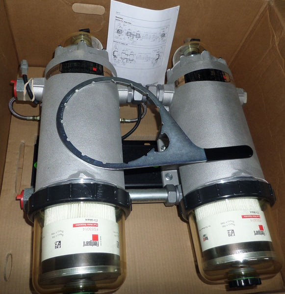 FH239070 Fleetguard Industrial Pro Fuel Filter Dual Tall Filter Separator Warmer