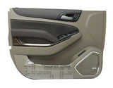 84192402 Left Driver Side Door Panel Cocoa Dune 2015-2020 Suburban Tahon Yukon