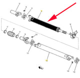 84005297 Front Drive Shaft OEM 2011-19 Chevrolet Silverado 2500HD Sierra 2500HD