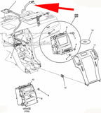 2007-11 Escalade Silverado Suburban Tahoe Sierra Yukon Cable TV Nav Amp Antenna
